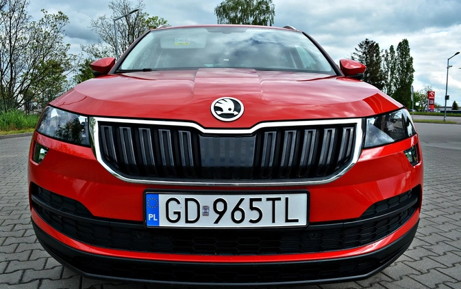 Skoda Karoq cena 82900 przebieg: 109000, rok produkcji 2019 z Dukla małe 407